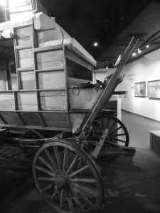An old stagecoach allowed many travelers to accomplish their aspiration of finding a new home.
